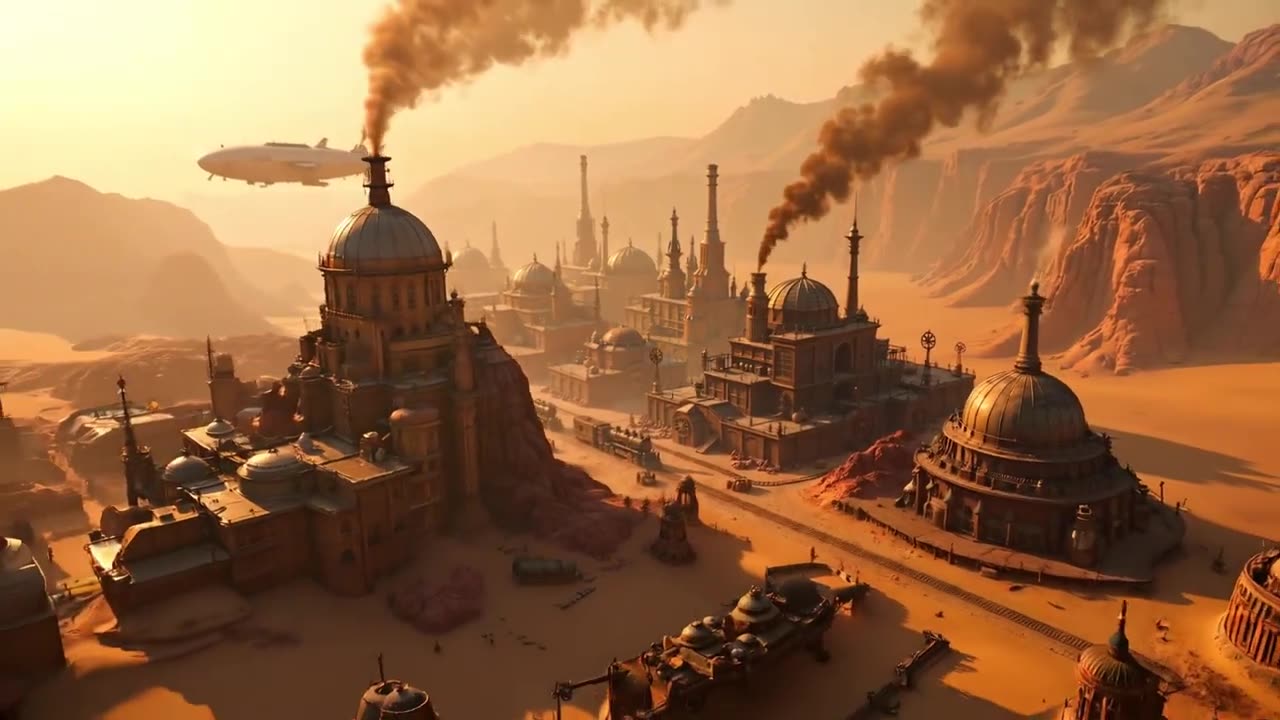 AI Journey Through Wild West _aivideo(720P_HD)