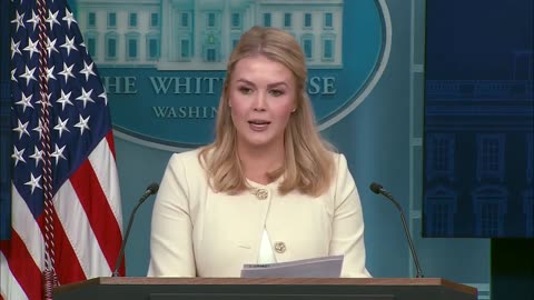 🚨🔥Karoline Leavitt: reads a statement from National Security Advisor Mike Waltz and Sec Rubio..