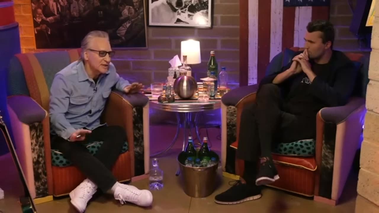 Charlie Kirk and Bill Maher on the College Scam