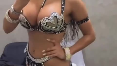 She id perfect for a belly dance