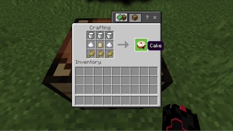 minecraft player know how to make cake