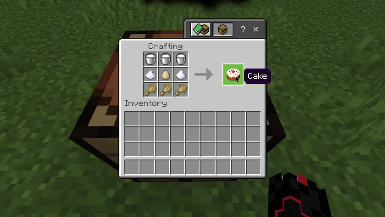 minecraft player know how to make cake