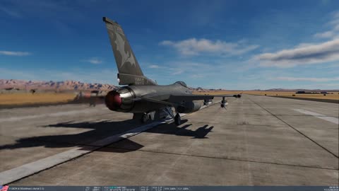 Have Glass V F16C takeoff out of Nellis