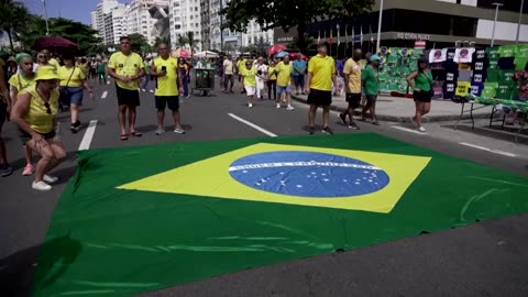 Thousands rally in Rio to support Brazil ex-president Bolsonaro