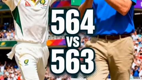 Australian spinner Nathan Lyon overtook Glenn McGrath in wickets.
