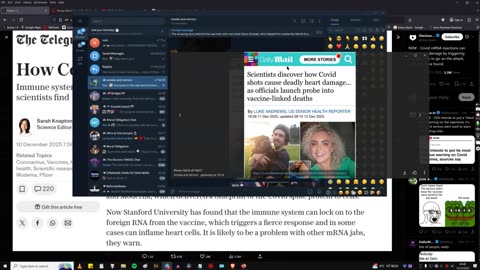 Heart Attacks from Vaccines all in the Mainstream