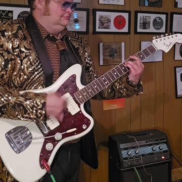 Trent Page playing the Rivieras.