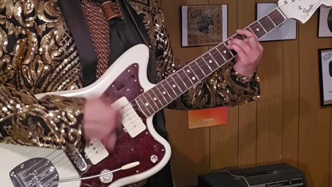 Trent Page playing the Rivieras.