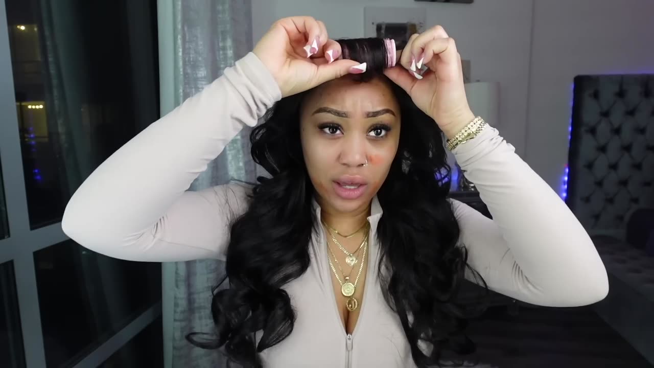 GRWM high asf: taking a blinker after every step (hilarious) ft Nadula Hair