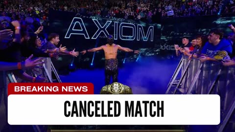 This SmackDown Match Was Canceled