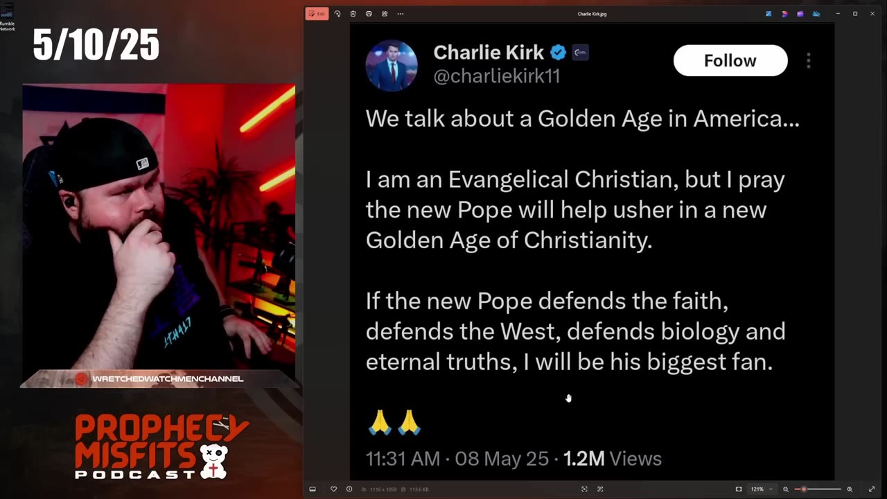 Before Charlie Kirk Died, He Advocating For The Mystery Babylon Religion