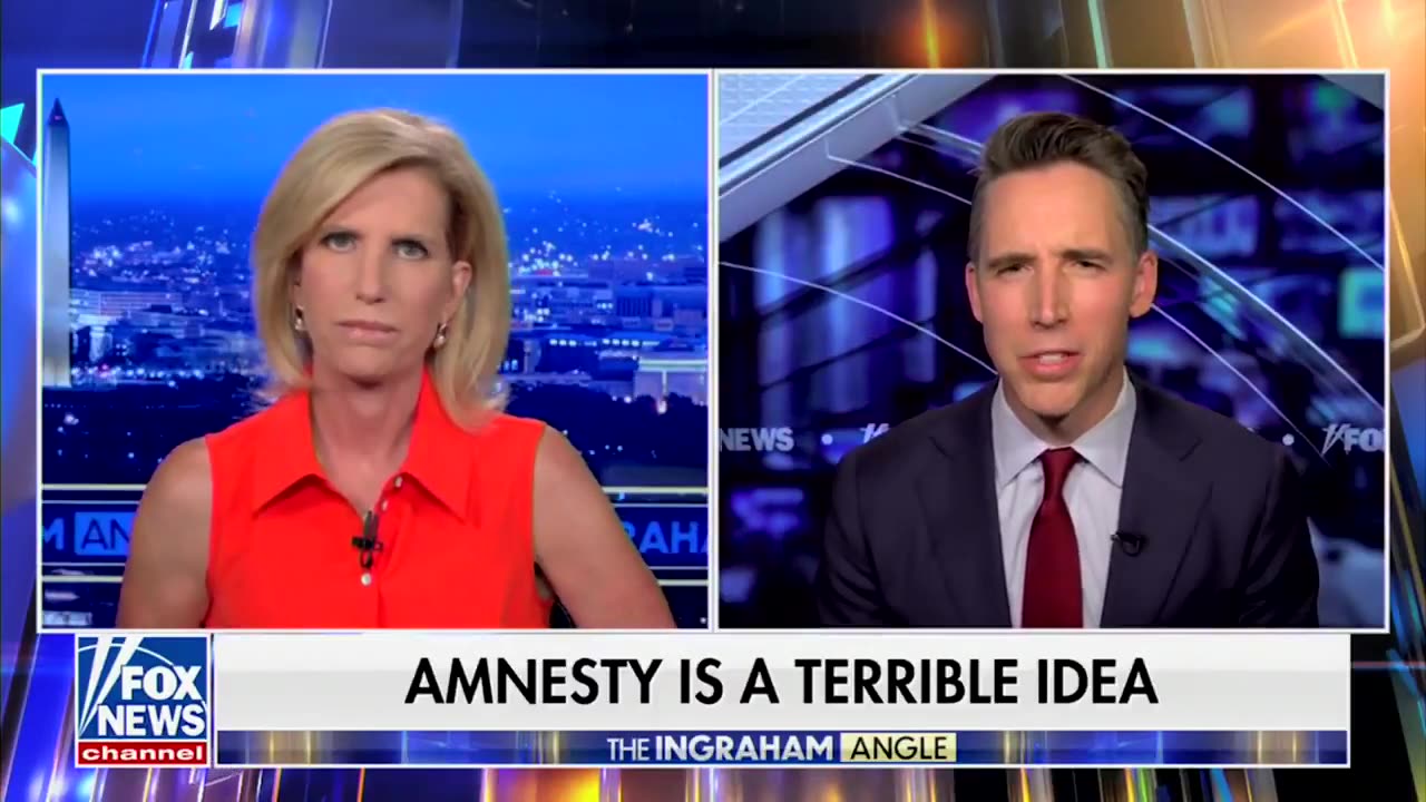 Josh Hawley Says No Amnesty, No Mass Immigration - Let Americans Work