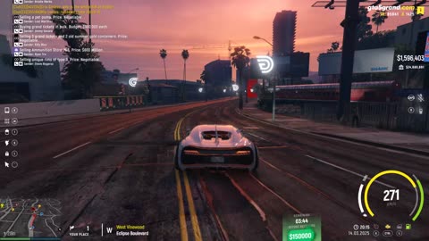 GTA V - Grand RP EN1 - Bugatti Chiron - Corrida de Rua de 14-03-2025 - 20:15 - Sargento Rodrigues