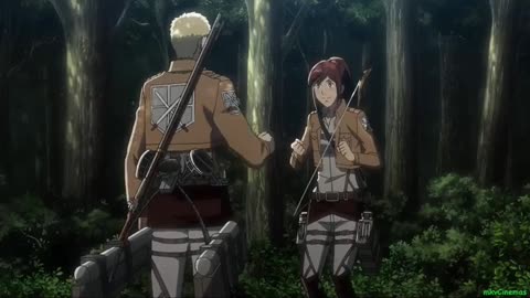 Sasha Saves the Hunt! 🏹 | 'Put Your Heart Into It!' - AOT S1E2