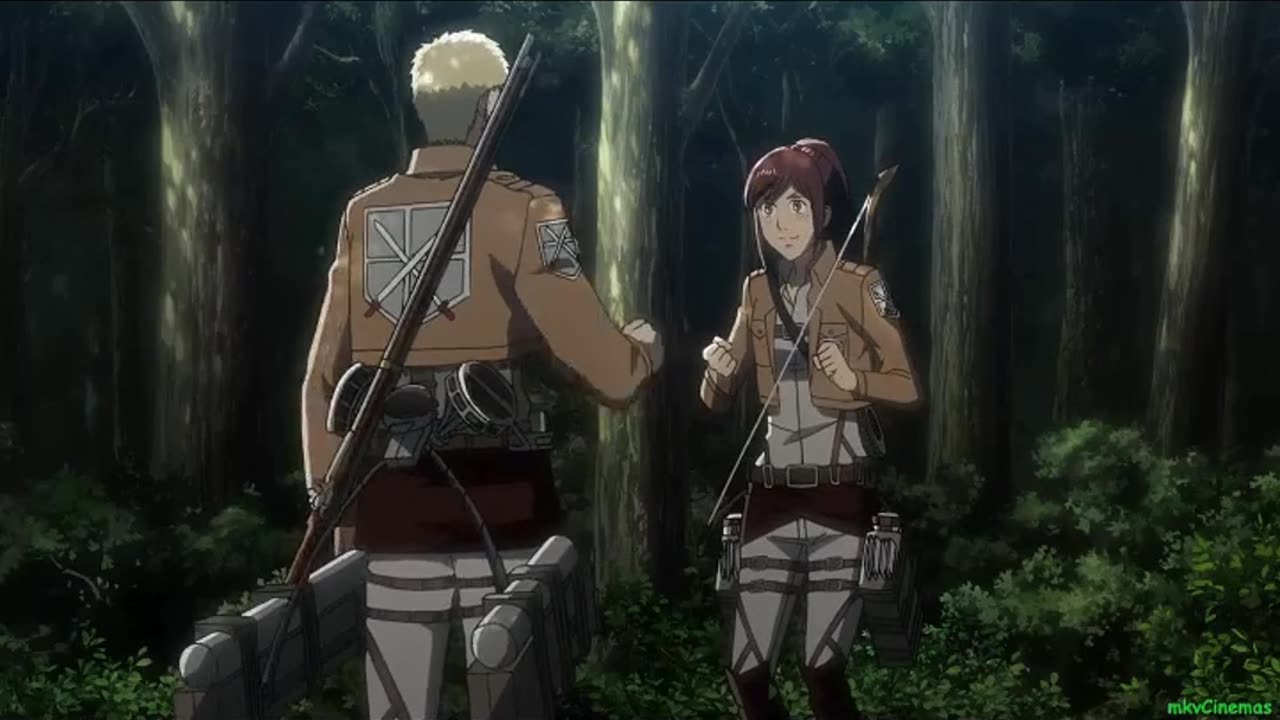 Sasha Saves the Hunt! 🏹 | 'Put Your Heart Into It!' - AOT S1E2