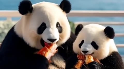 Panda Family Adventure 🐼✨ | Fun AI Animated Story for Kids