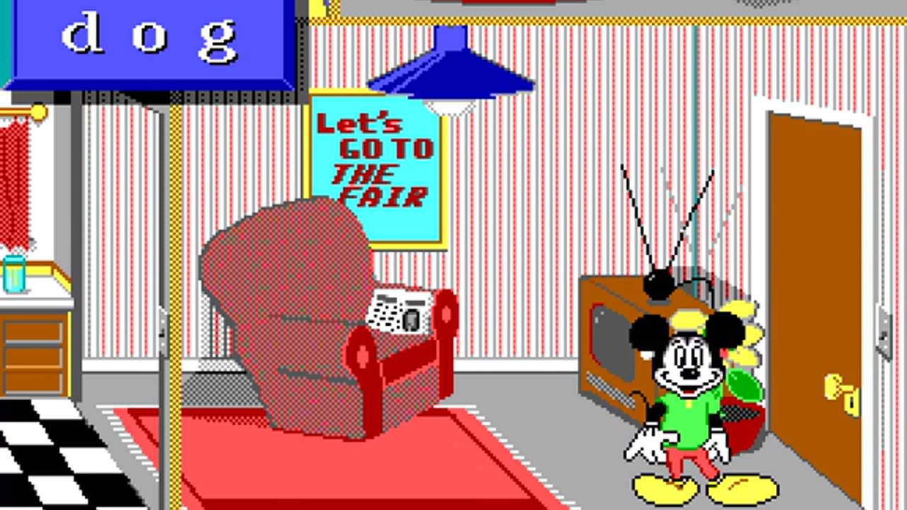 Amiga 500 Longplay 143 Mickeys ABCs - A Day at the Fair