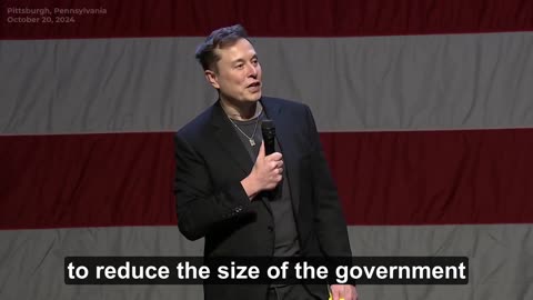 Elon Musk: Shrink Government, Let People Keep Their Hard-Earned Money