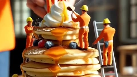 Miniature people AI Generator Video #miniature #short