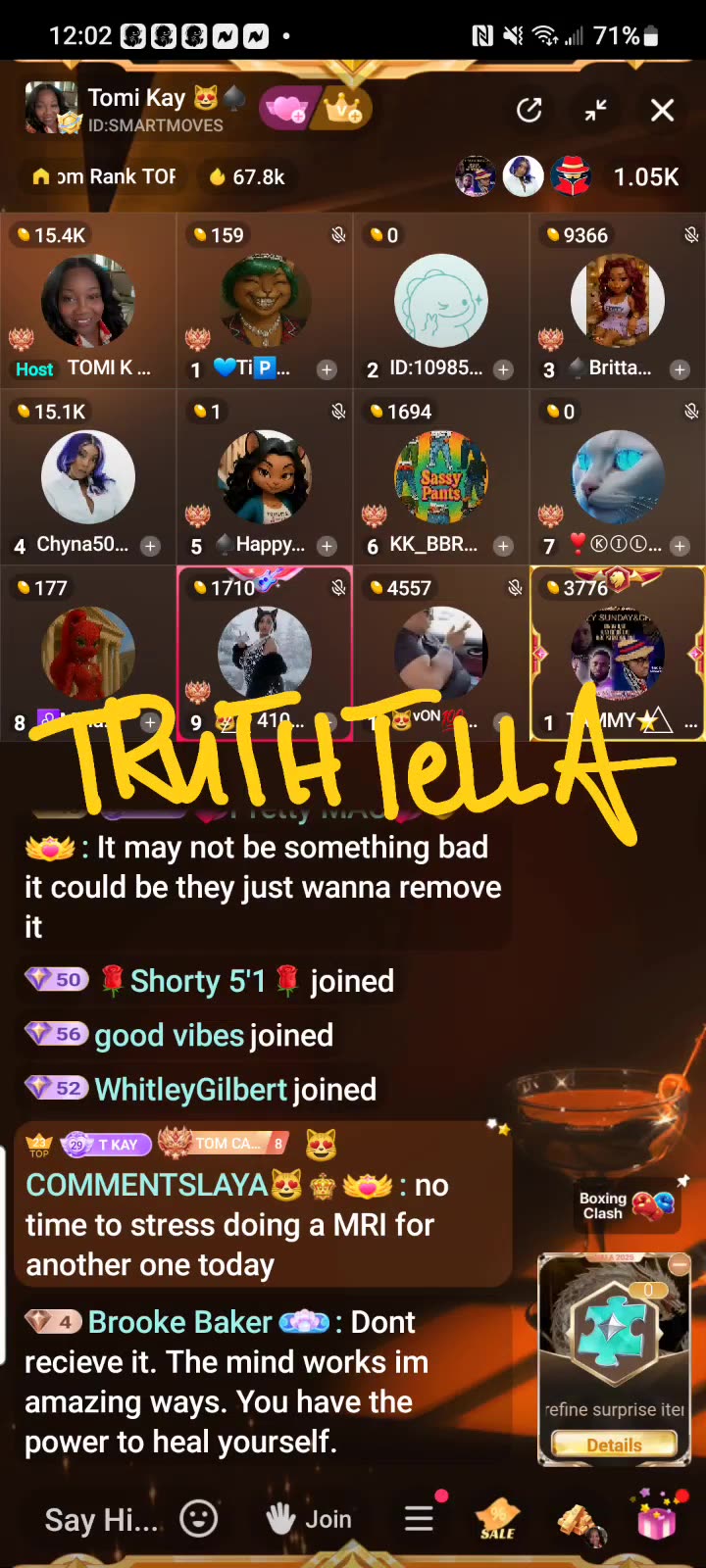 QUEEN TOMIKAY AFTERNOON PANEL