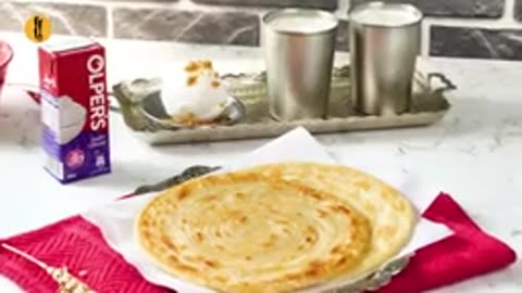 Creamy Lassi with Lachha Paratha Ramadan Special Recipe by Food Fusion