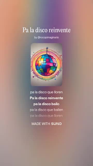 Balon Rocop - Pa la disco reinvente