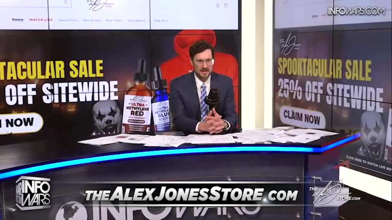 INFOWARS WAR ROOM FULL FRIDAY 10/31/2025