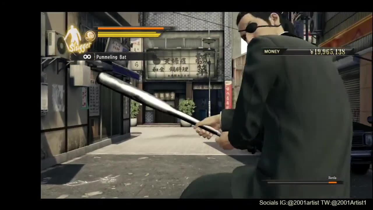 Yakuza 0 (part 11) walking around town and gaining yen