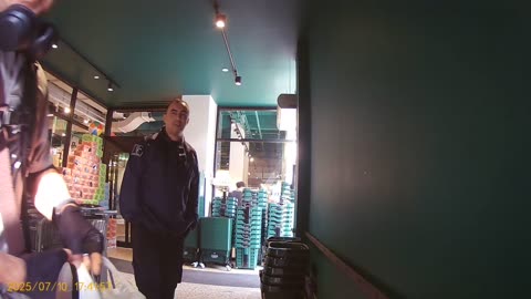 Whole Foods, security guard and spy crowd