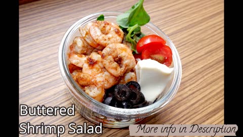 Keto Buttered Shrimp Salad