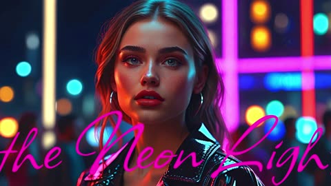 Electronic Music.Song Under the Neon Light.