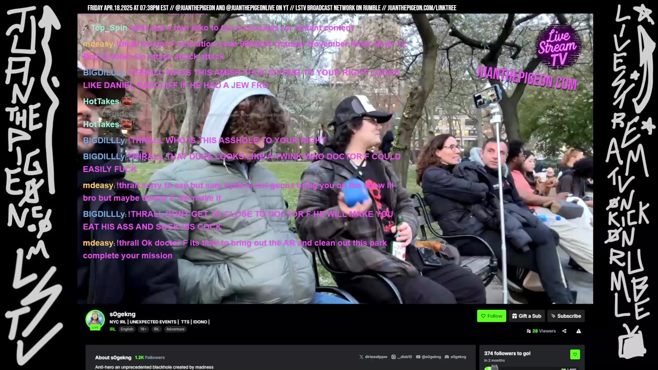 S0GEKNG WASHINGTON SQUARE PARK IRL WITH ONE SONIC AND DR F AND MORE!!!