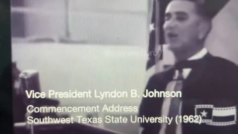 Vice President Lyndon B. Johnson - Controlling the Weather