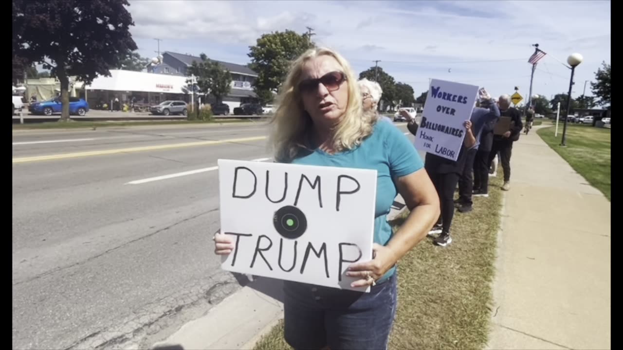 I CRASH A “NO KINGS” PROTEST IN TAWAS, MICHIGAN!