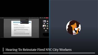 Hearing To Reinstate Fired NYC City Workers