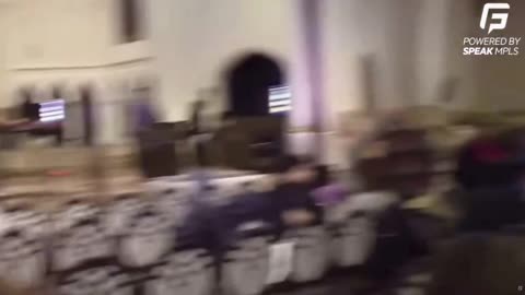 Anti-ICE protesters storms St. Paul, Minnesota church, shutting the service down.