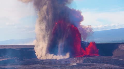 Stunning Footage of Kilauea Eruption