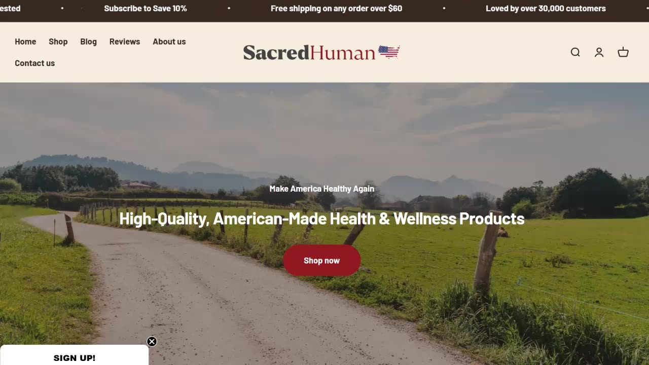 Sacredhuman: 25% Off Black Friday Sale Has Begun!