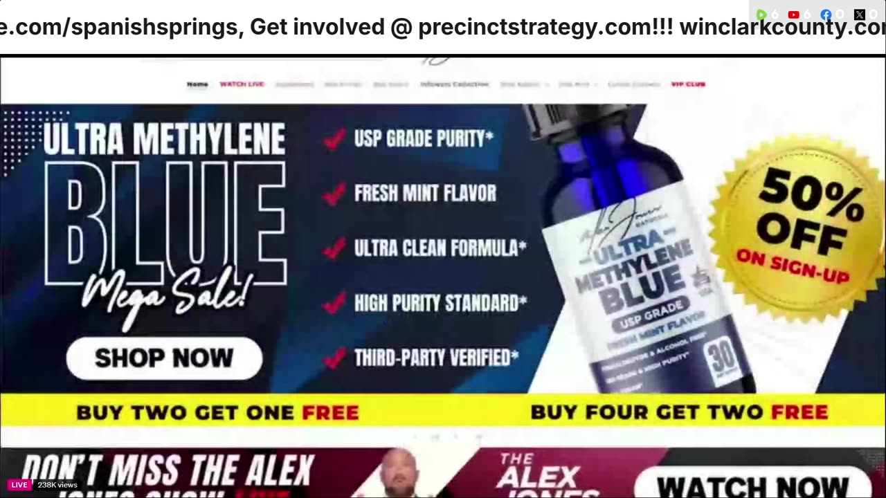 Alex Jones, Info Wars, 05/23/2025