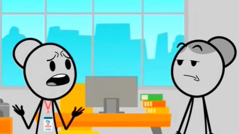 I'm gonna do my work, that am paid to do 🤣| #short #fyp #animation#shorts #viralvideo