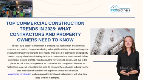 Top Commercial Construction Trends in 2025: What Contractors and Property Owners Need to Know