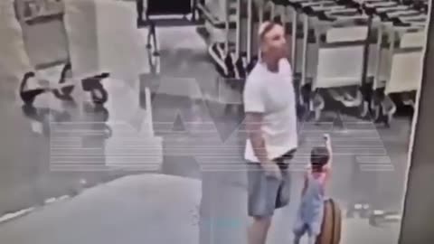 A Jew picked up and slammed an Iranian child at Russian International Airport in Moscow