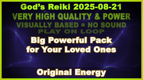God's Reiki | Big Powerful Pack for Your Loved Ones - 4 Intentions