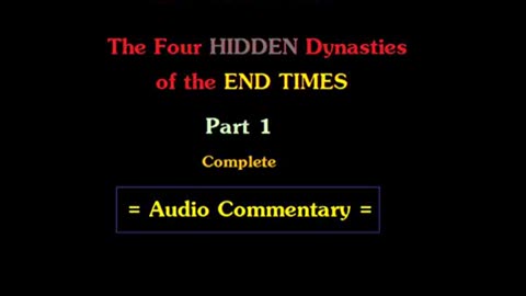 Just Thoughts - The 4 hidden Dynasties of the End Times Part 1 (2011) Retro