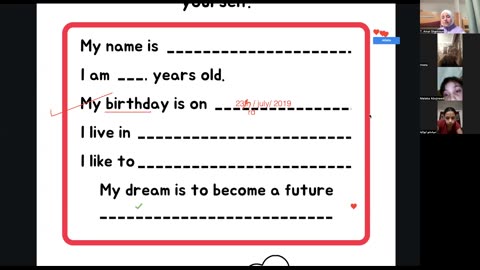 Introducing yourself Class (7) | Part 2