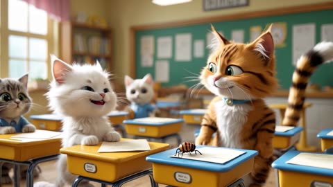 Kitten’s First Day at School