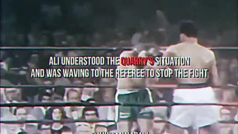 Muhammad Ali Saved His Opponent 🥶#muhammadali # muhxammadali