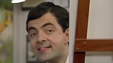 Mr bean joining painting institute very funny video