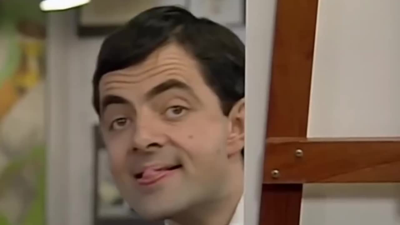 Mr bean joining painting institute very funny video
