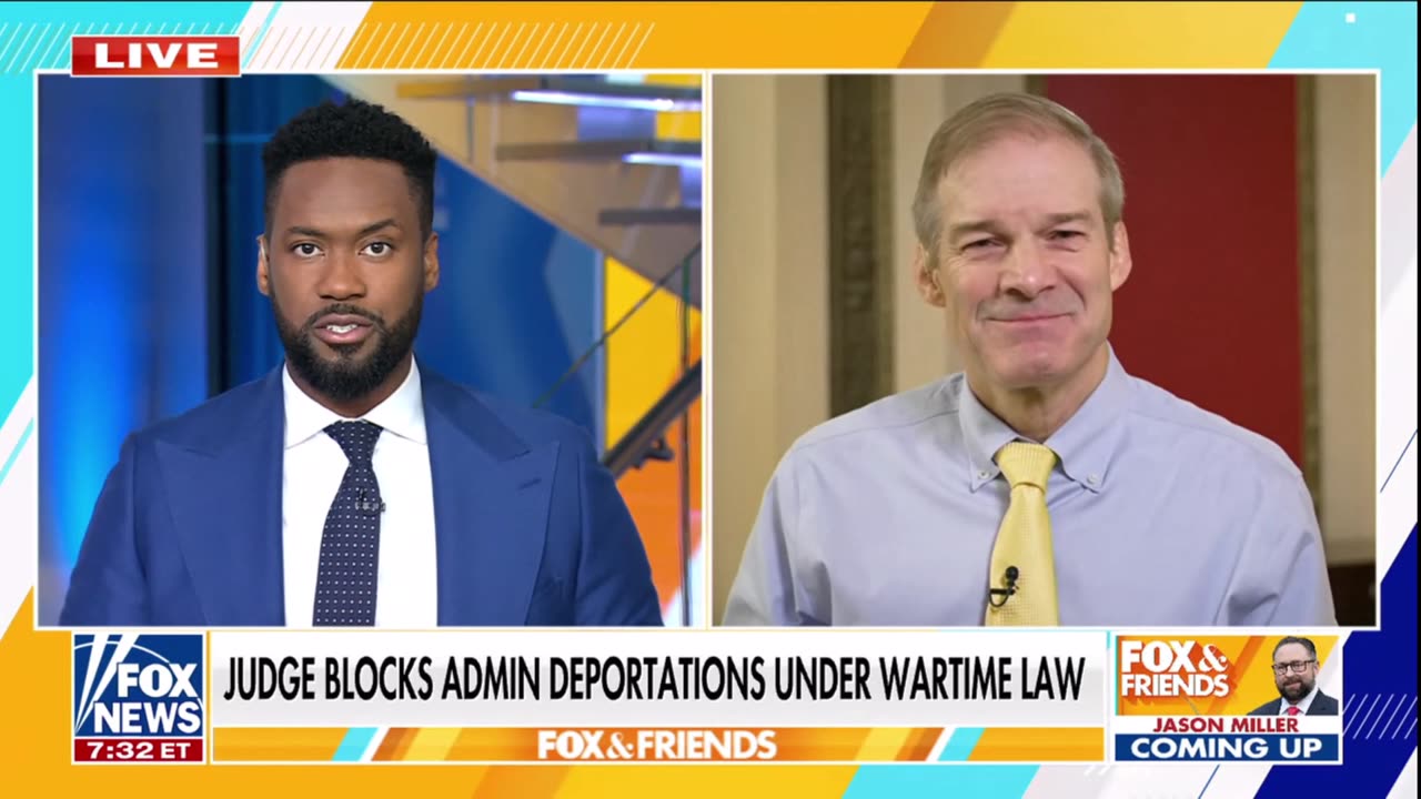 Chairman Jordan on Injunctions Against President Trump